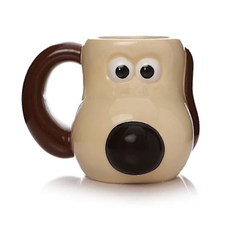 Håndmalt Rektor Cute Puppy Alien Mug - Høyverdi og stor kapasitet til hjemmebruk for barn