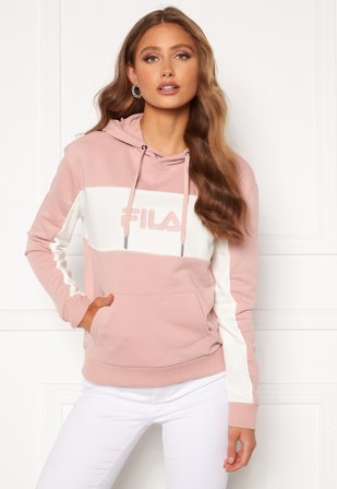FILA - Aquila Blocked Hoody - 8111 Pale mauve-blan - Kläder - - Bubbleroom Parajumper