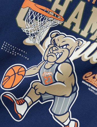 name it Nmmlincom Ls Nreg Top Box - Navy - 104