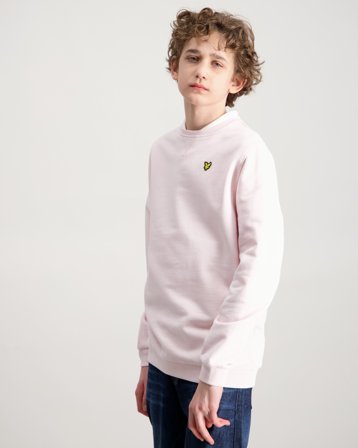 Lyle & Scott Crew Neck Sweatshirt Vaaleanpunainen Villapuserot Pojat - Kids Brand Store