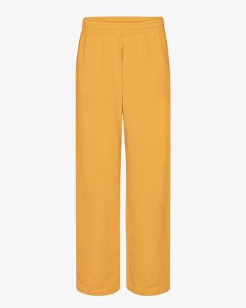Organic Straight Leg Sweatpants - Burned Yellow - Female - M