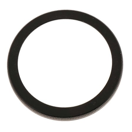 Objektiv Främre Dekorationsring Skydd Cirkel Del för Panasonic LX3 Kamera Svart