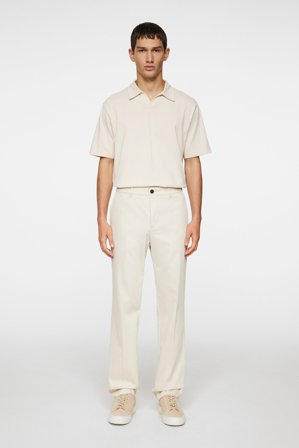 J.Lindeberg - Lois T Cotton Twill Pant - Grey - Man - 52