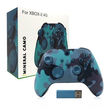 Trådløs spilcontroller-adapter til Xbox One & Xbox Series X/S Camouflage Blue Camouflage Blue