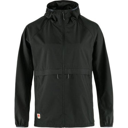 Fjällräven High Coast Wind Pull à Casquetteuche XXS - female - Black - Wind Giletes