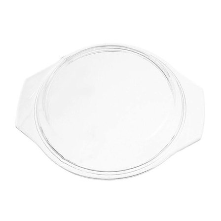 Anti-stänkskydd i glas för mikrovågsugn, skål, ångkokare och ugnsform, genomskinligt mikrovågsskydd, mikrovågsstänkskydd, genomskinligt mikrovågsskydd