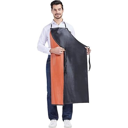 Slank Arbeidsforkle PVC Lett Vanntett Unisex Slakt