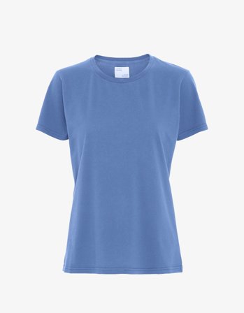 Women Light Organic Tee - Sky Blue - XL