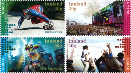 Norge - Sommerfestival - Postfrisk sæt 4v