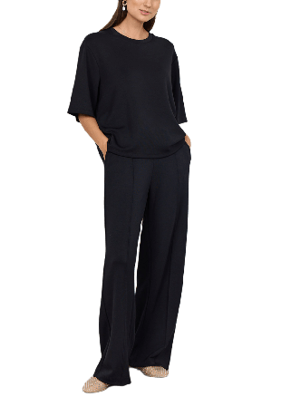 Soyaconcept Sc-Banu 231 T-Shirt T-shirts Dam Svart XS