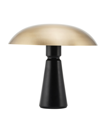 House Doctor Bordlampe Thane Sort-Messing H43