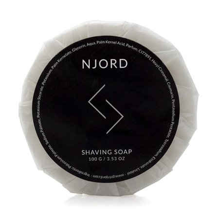 Njord Shaving Soap 100 gr, Hår, Skægpleje