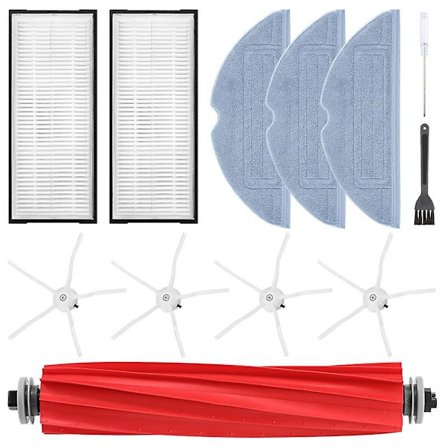 S7/s7 Plus/s7 Maxv/s7 Maxv Ultra Dammsugartillbehör Huvudsidoborste Sp-filter Moppduk