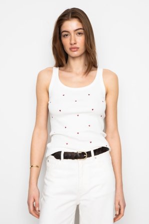 CAMILLA PIHL - Pam Rib Singlet - Berry SizeXXL