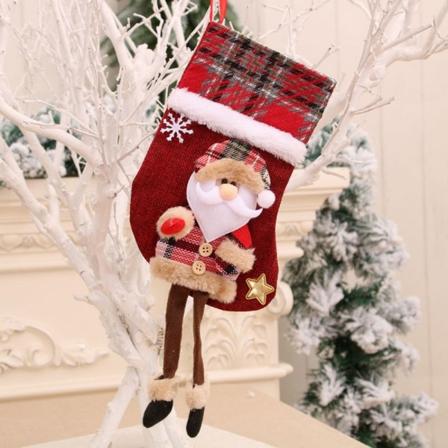 Julesokk hengende anheng JULLENISS Santa Claus
