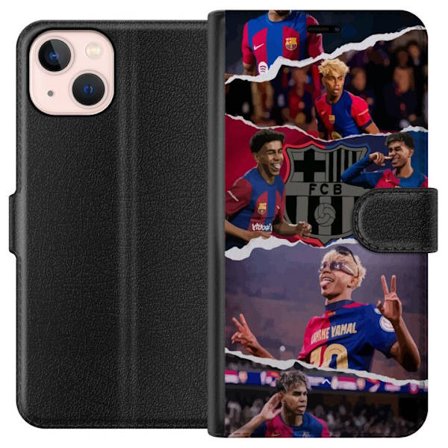 Kompatibelt Plånboksfodral till Apple Apple iPhone 13 Yamal Fotboll Spelare Barcelona