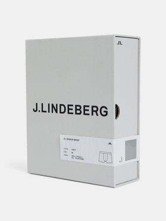 J.Lindeberg - Bridge Lyocell Boxer - Grey - - S