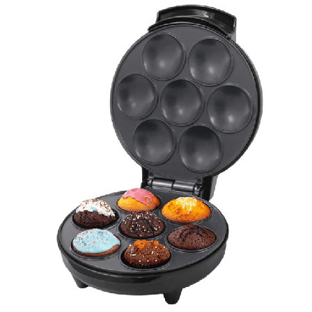 Muffin Maker Ceramic 7 Muffins 700w Mm400 Svart 87ca7bb6 6935 4f83 A6ff F4091f4bfd3e Bakredskap