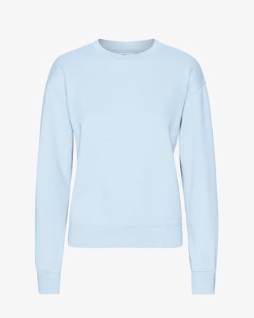 Women Classic Organic Crew - Polar Blue - Female - S