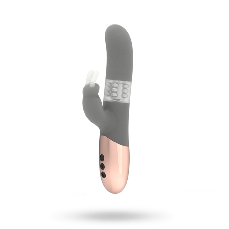 Rotating & Vibrating Rabbit Vibrator - Sustainable Pleasure