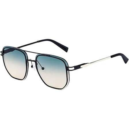 Retro Pilot Solglasögon För Män Kvinnor Klassisk Snygg Fyrkantig Metallram Vintage Design