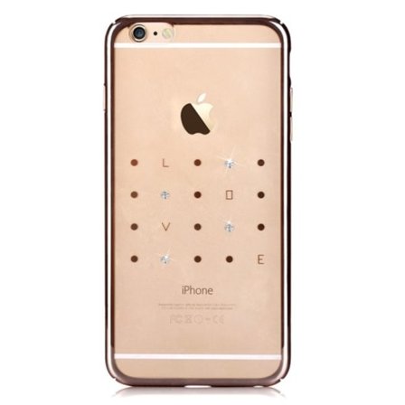 Devia Crystal Love skal till Apple iPhone 6(S) Plus - Guld