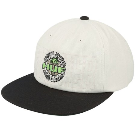 HUF - Torch Mmxxii White/Black Snapback Snapback White Cap - @ Hatstore