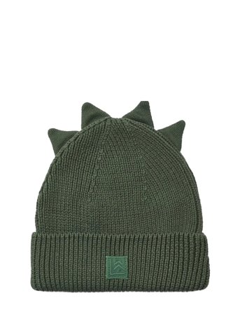 Liewood Gina Dino Beanie - Green - 6/9M