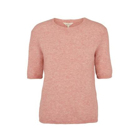 Basic Apparel Claudine Tee sweater Pink, Dame