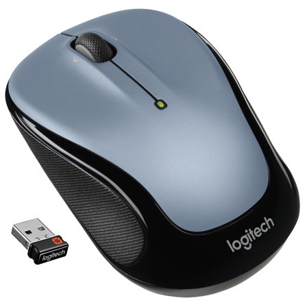 Logitech M325s - mus - 2.4 GHz - grå