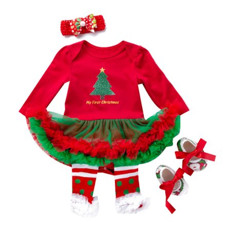 Baby Girls Christmas Outfits Kläder