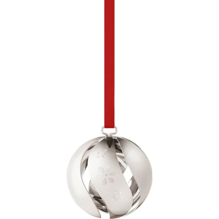 Georg jensen Christmas Collection 2024 Joulupallo, palladiumpinnoite