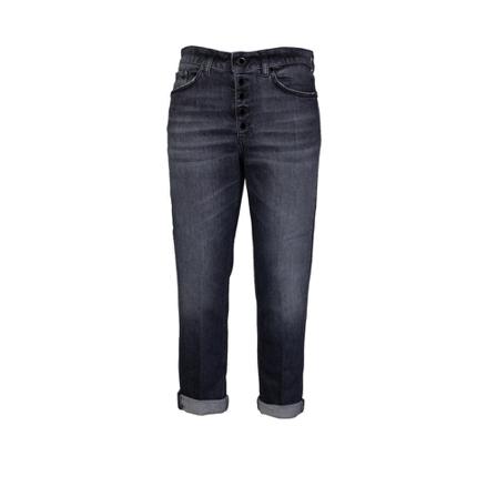 Dondup Cropped Jeans , Zwart , Dames , Maat: W26