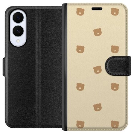 Plånboksfodral till Samsung Galaxy S25 Edge med Björnmönster