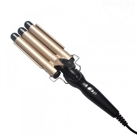 Hårbølger for menn, hårkrølltang med varmebestandige hansker, 22 mm profesjonell