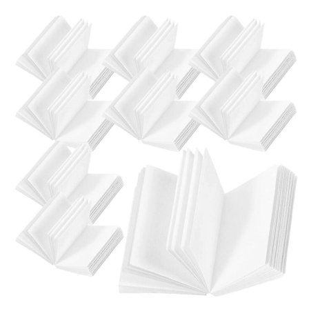 60 stk. Dukkehus Bokmodell Dekorativ Miniatyrbok DIY Blank Mini Bøker for Dukkehus