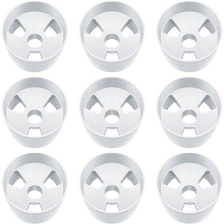 9 stk. Golfhul Kop Praksis Putting Green Hul Kopper ABS Plast Golf