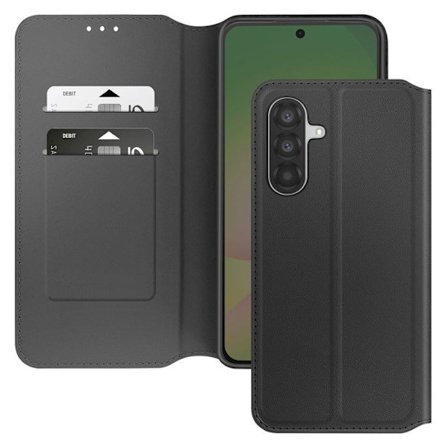 Fodral för Samsung A56/A36 - AVIZAR - Classic Edition - Svart - Magnetlock - Videostöd