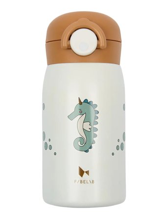 Fabelab Water Bottle - Seahorse - Beige - ONE SIZE