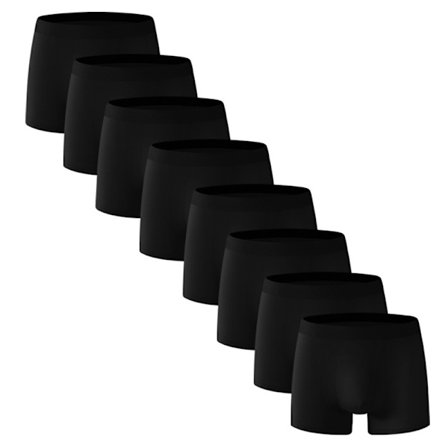 Herre Boxer Briefs - Åndbare, Komfortable, Ensfarvede, Perfekte til Afslappet Påklædning, Fitness eller Hverdagsbrug