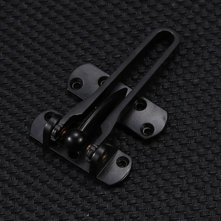 Dør Sikkerhedskæde Dørbeskyttelseslås SORT SORT