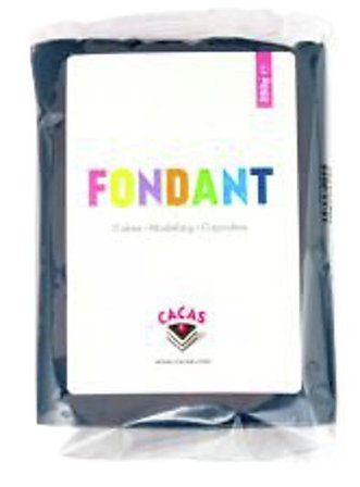 CACAS Fondant Marineblå 250g