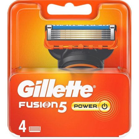 Gillette Fusion5 Power -parranajokone 4-pakkaus