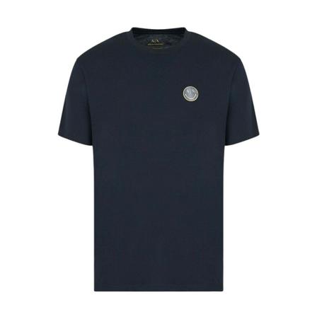 Armani Exchange, T-Shirts Blauw, Heren, Maat:M