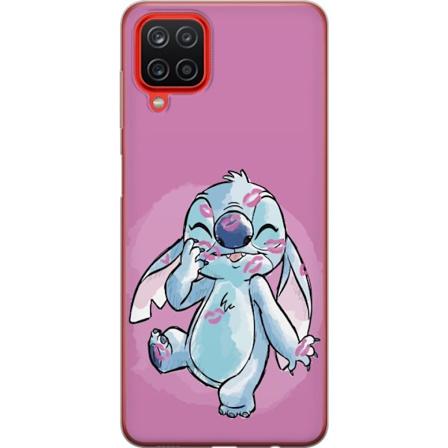 Samsung Galaxy A12 Gennemsigtig cover Stitch Puss