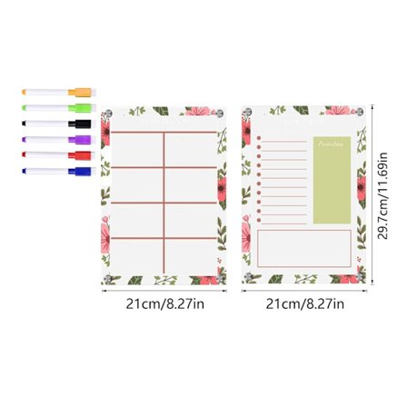 7 stk Magnet Week Calendar Magnetic Refrigerator Sticker 58 58