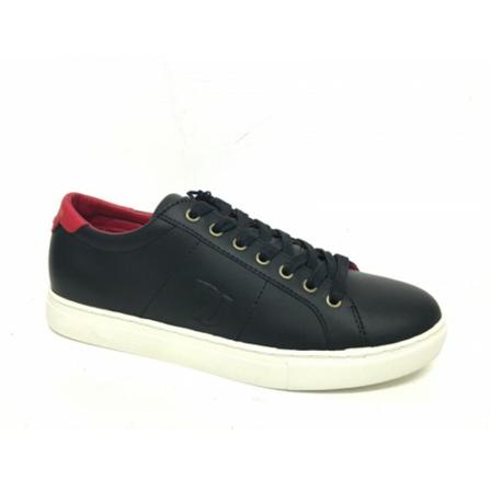 Trussardi, 17Tj 02 sneaker shoes Zwart, Heren, Maat:41 EU