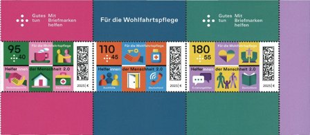 Tyskland - Velfærdspleje 2025 - Postfrisk miniark