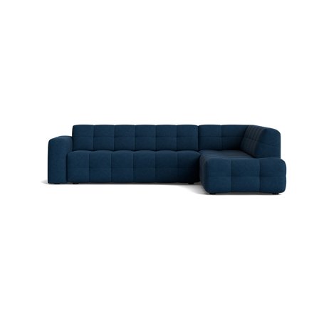 Paris hjørnesofa Højrevendt Aragon Blå - Elegant og Robust Design - 294x220x77cm - Eksklusiv Smag og Uovertruffen Komfort - Perfekt til Moderne Hjem