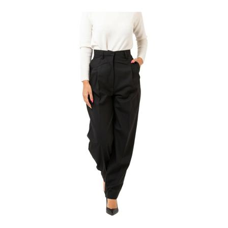 Semicouture, Teri neri Chinos Czarny, Kobieta, Rozmiar: S